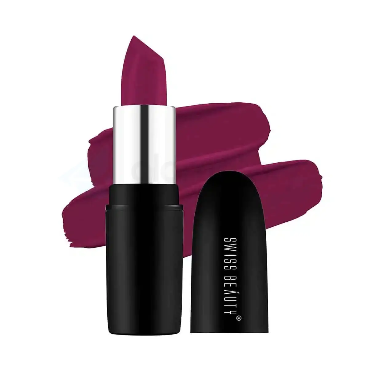 Swiss Beauty Pure Matte Lipstick Burgundy-3.8g