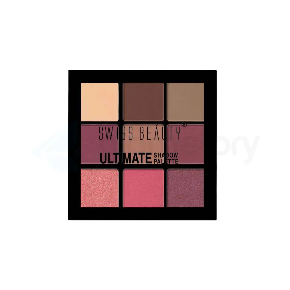 Swiss Beauty 9 Color Ultimate Eyeshadow Palette-01