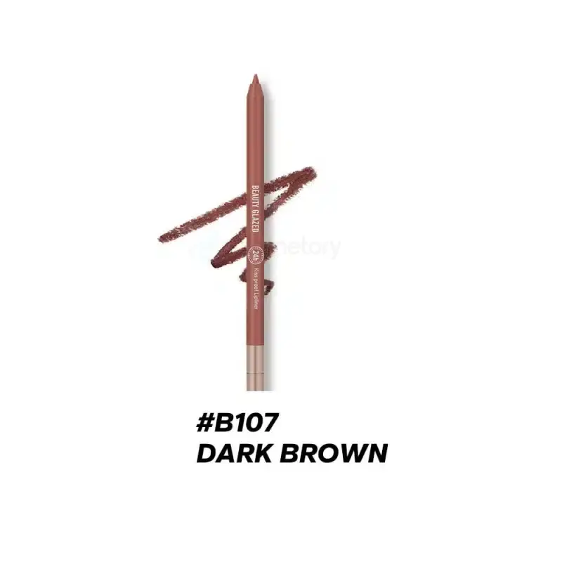 Beauty Glazed Waterproof Lip Liner-Dark Brown B107