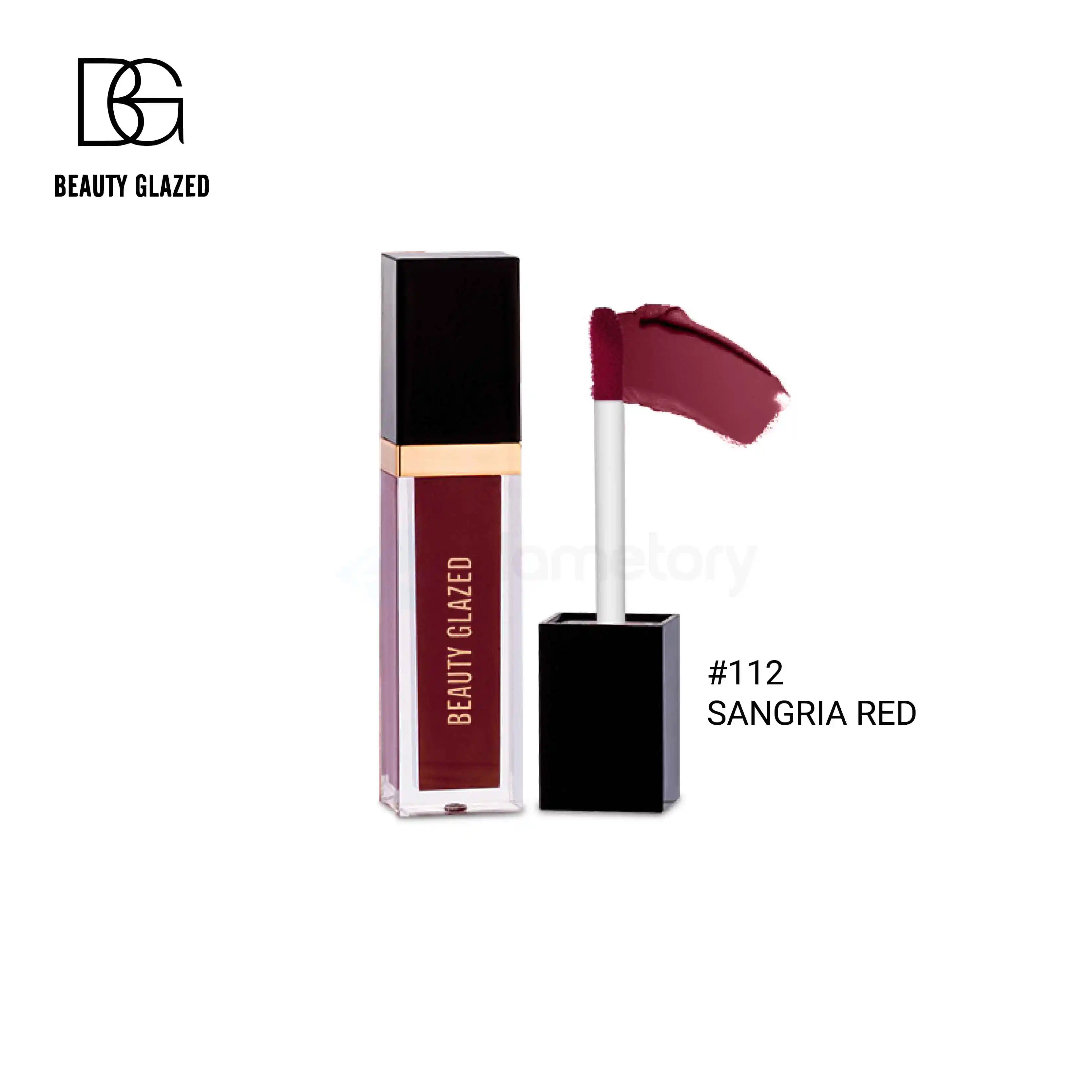 Beauty Glazed Matte Liquid Lipstick-Sangria Red 112