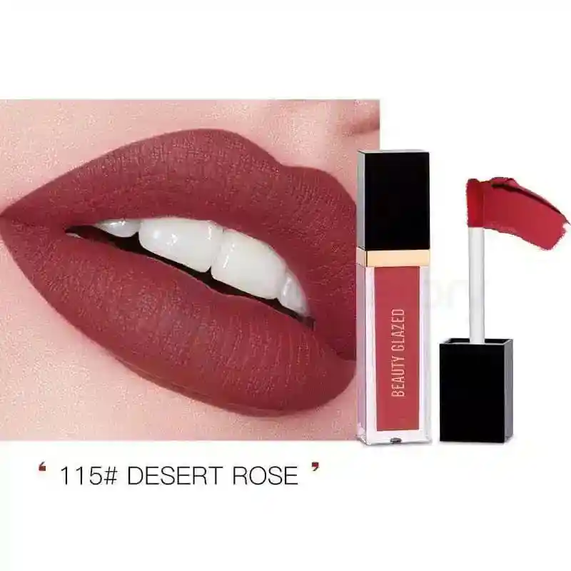 Beauty Glazed Matte Liquid Lipstick-Desert Rose 115