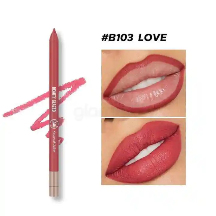 Beauty Glazed Waterproof Lip Liner-Coral Cream B103