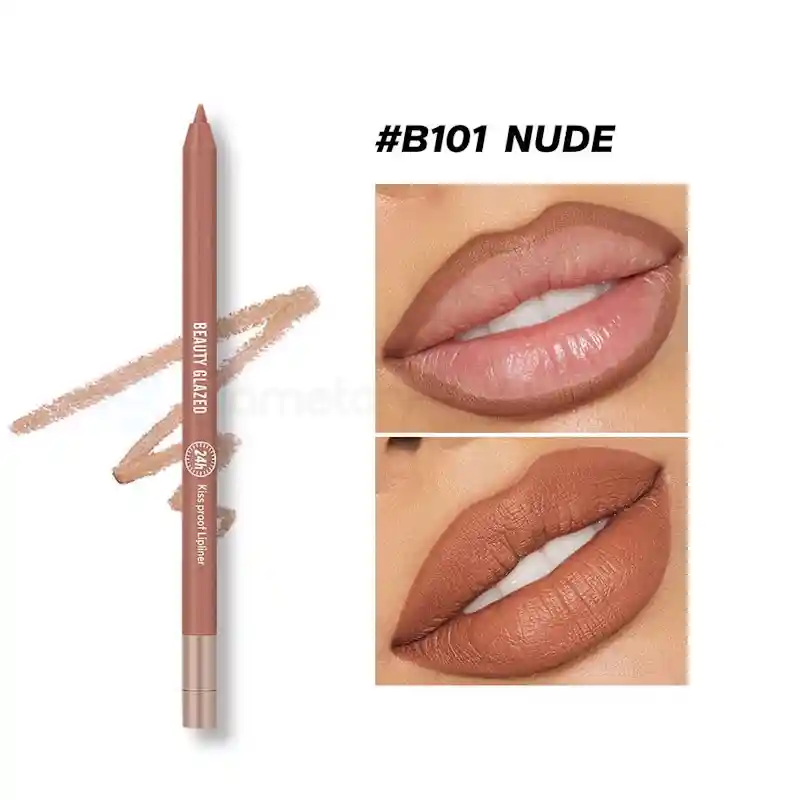 Beauty Glazed Waterproof Lip Liner-Nude B101 thumbnail 3