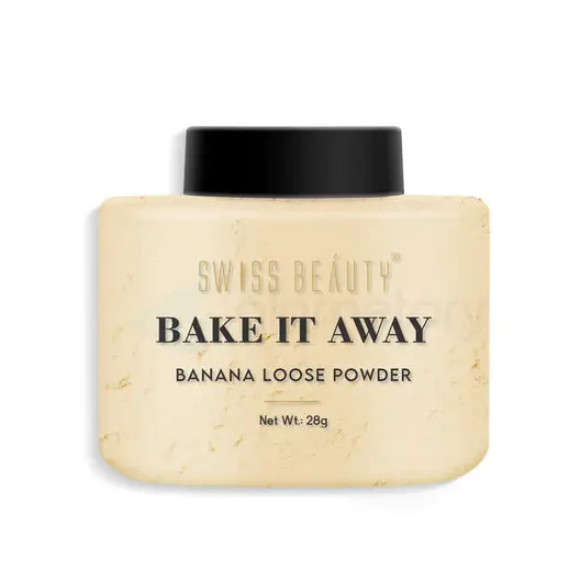 Swiss Beauty Bake It Away Banana Loose Powder-28g