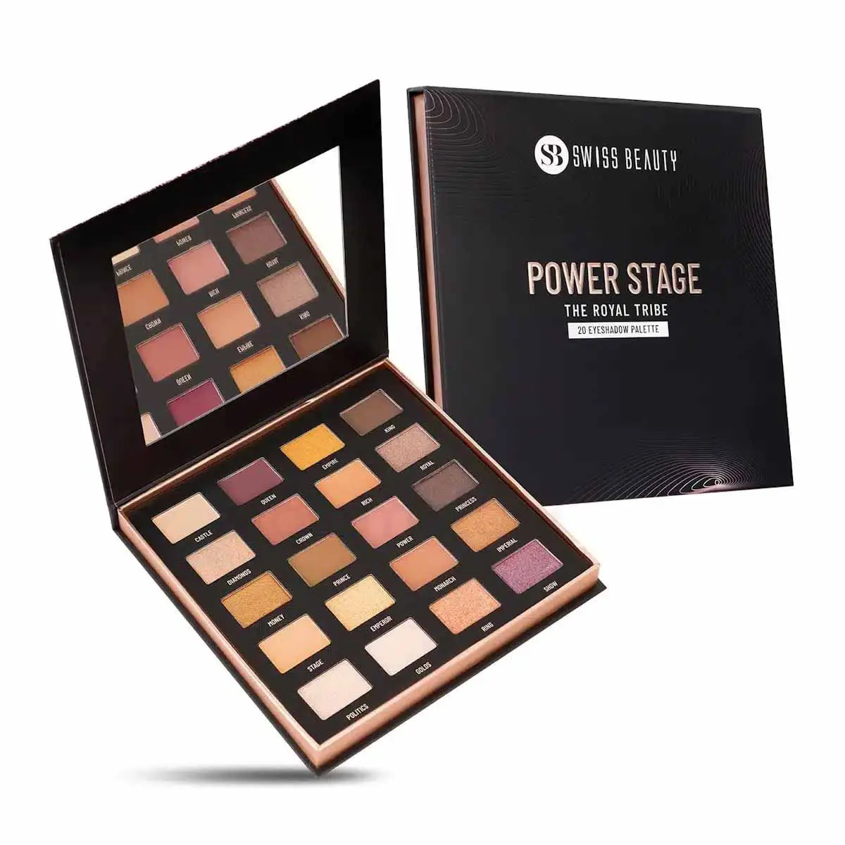 Swiss Beauty Power Stage The Mystic Glam 20 Eyeshadow Palette