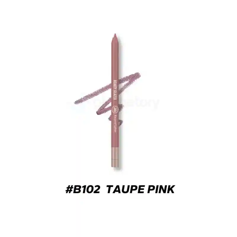 Beauty Glazed Waterproof Lip Liner-B102 Taupe Pink
