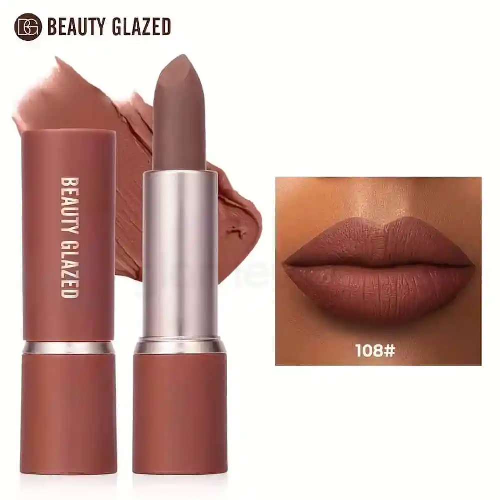 Beauty Glazed Modern Matte Lipstick Color 108