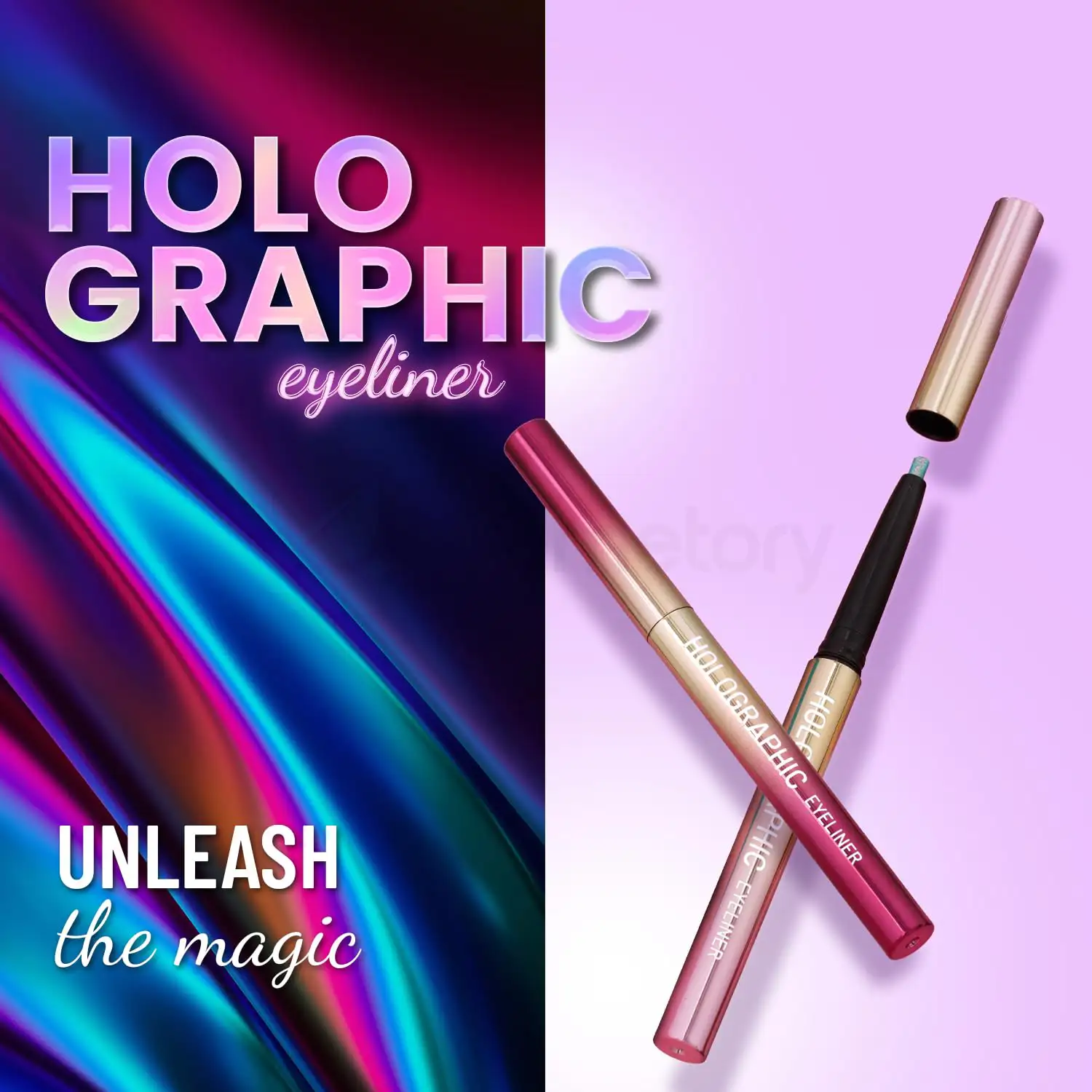 Swiss Beauty Holographic Waterproof Eyeliner 04 Nebula