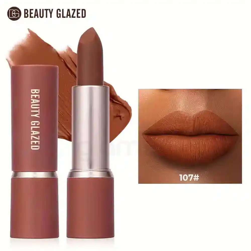 Beauty Glazed Modern Matte Lipstick Color-107