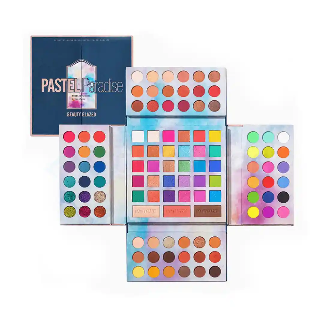 Beauty Glazed Pastel Paradise Pressed Powder Eyeshadow Palette