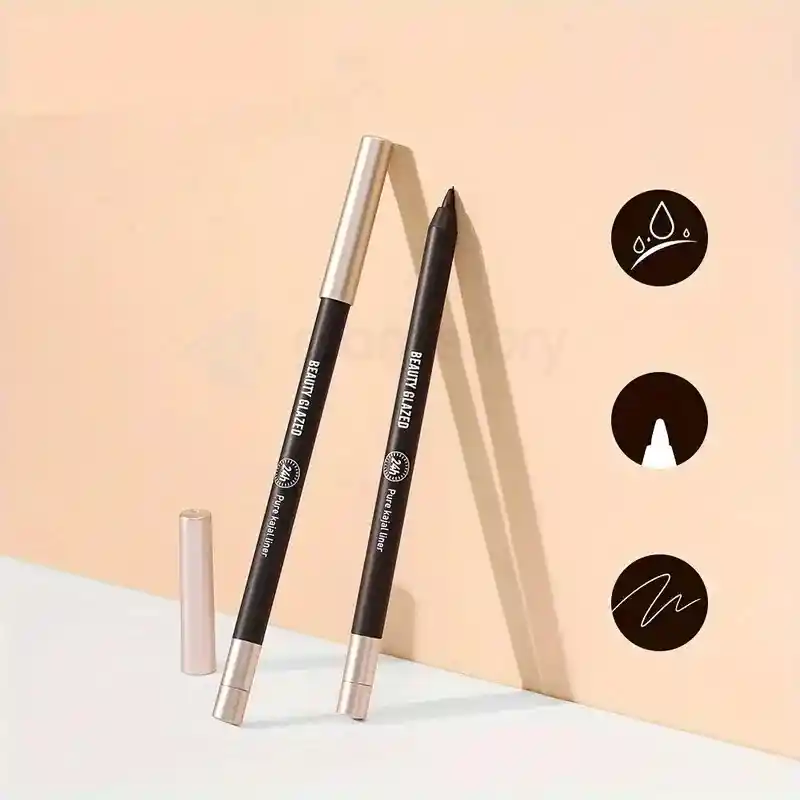 Beauty Glazed Pure Kajal Liner Black-1pcs thumbnail 3