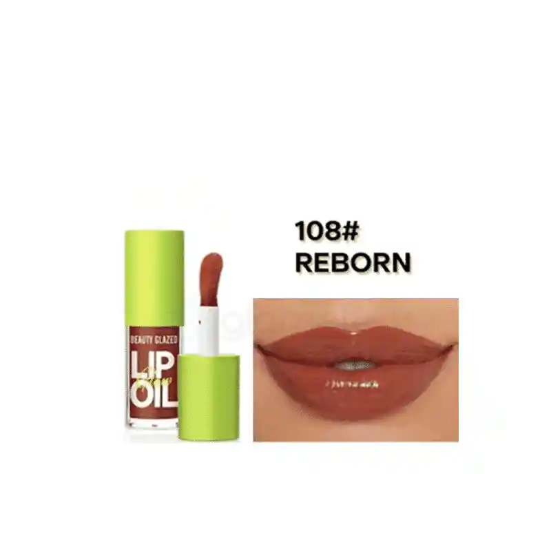 Beauty Glazed Glow Lip Oil-Reborn 108