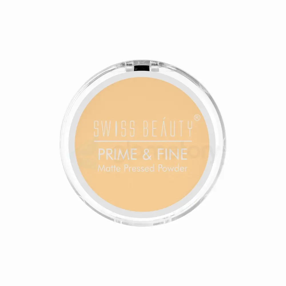 Swiss Beauty Prime & Fine Matte Pressed Powder Natural Beige-04
