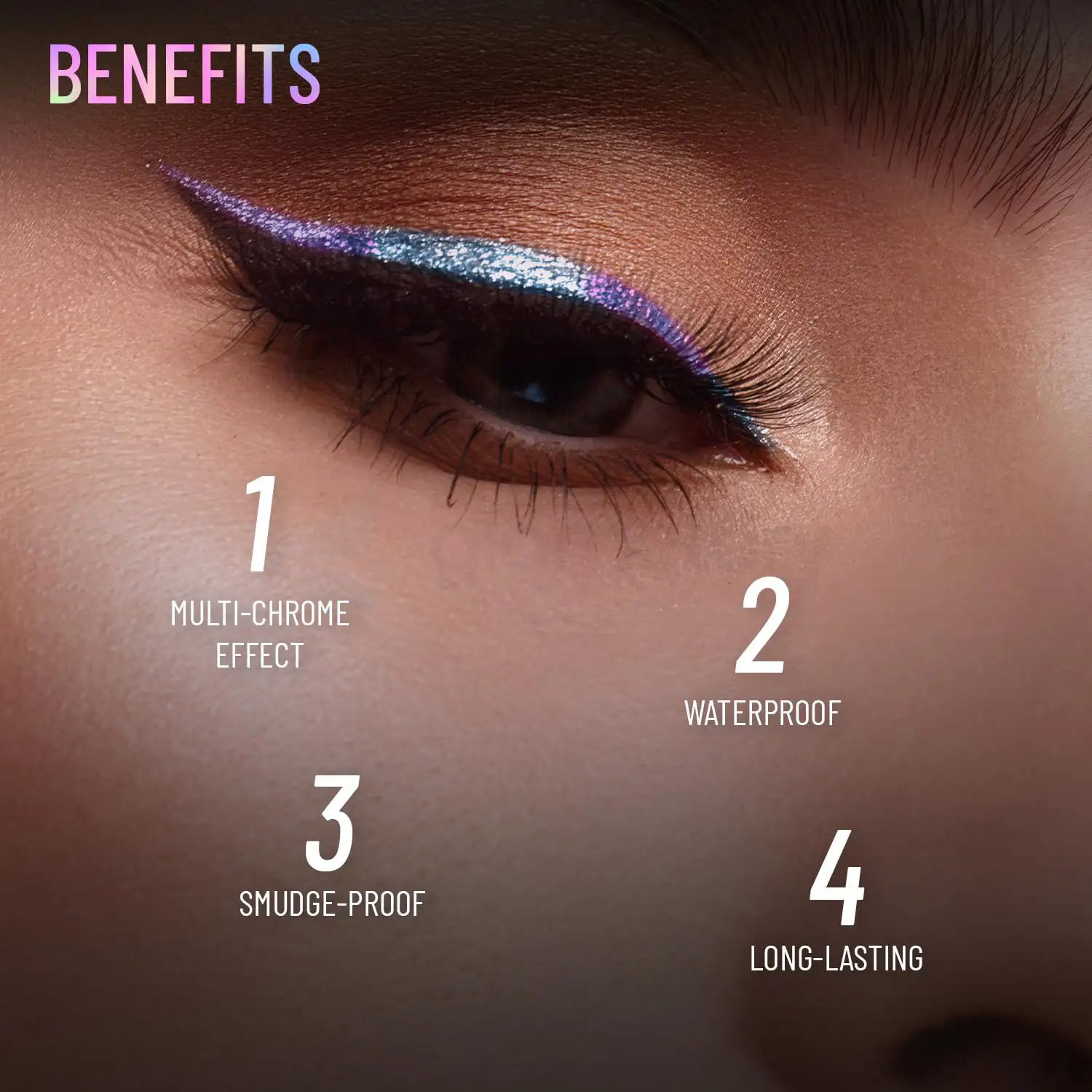 Swiss Beauty Holographic Waterproof Eyeliner 03 Stardust thumbnail 5