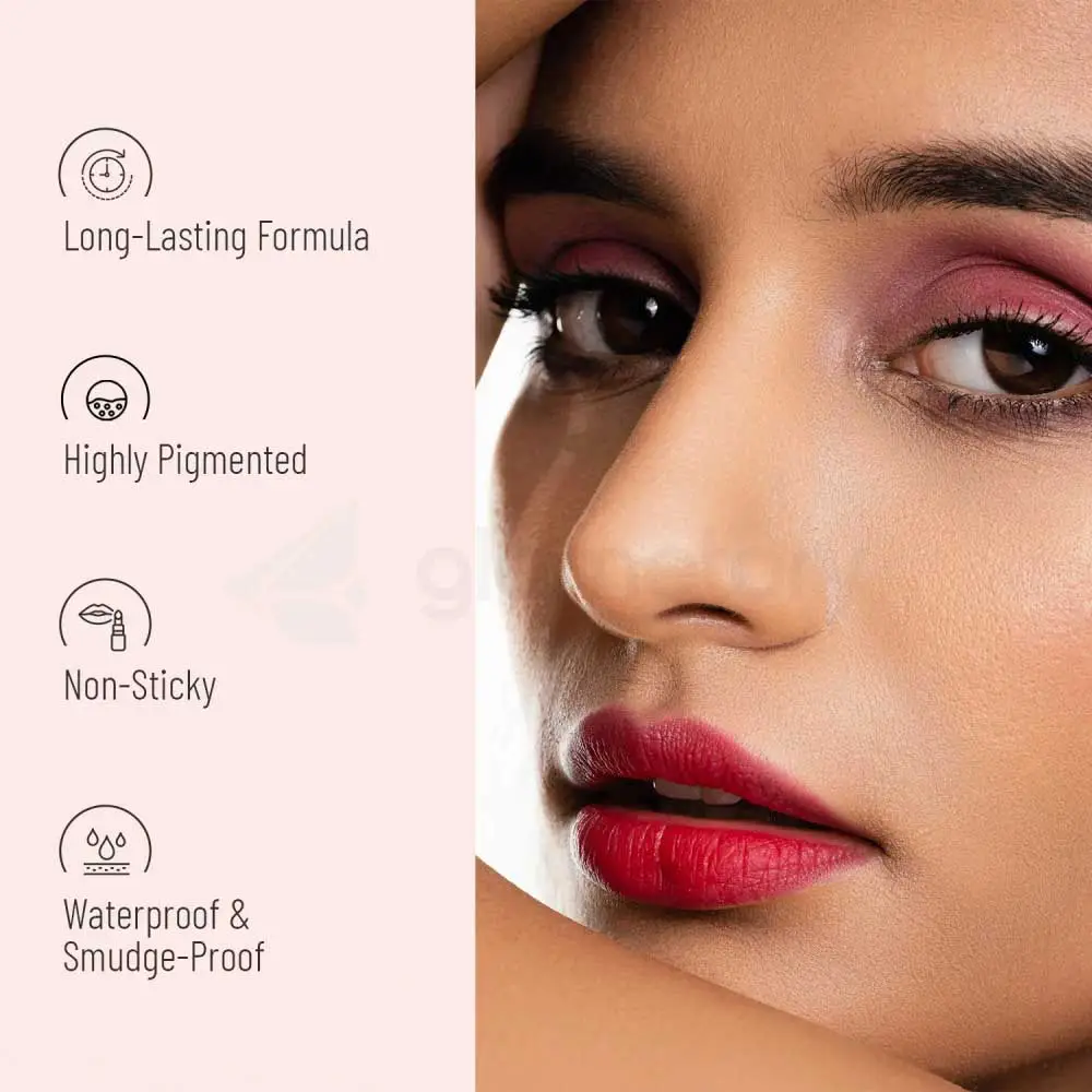 Swiss Beauty Matte Lip Ultra Smooth Lipstick Manogany 38 thumbnail 3
