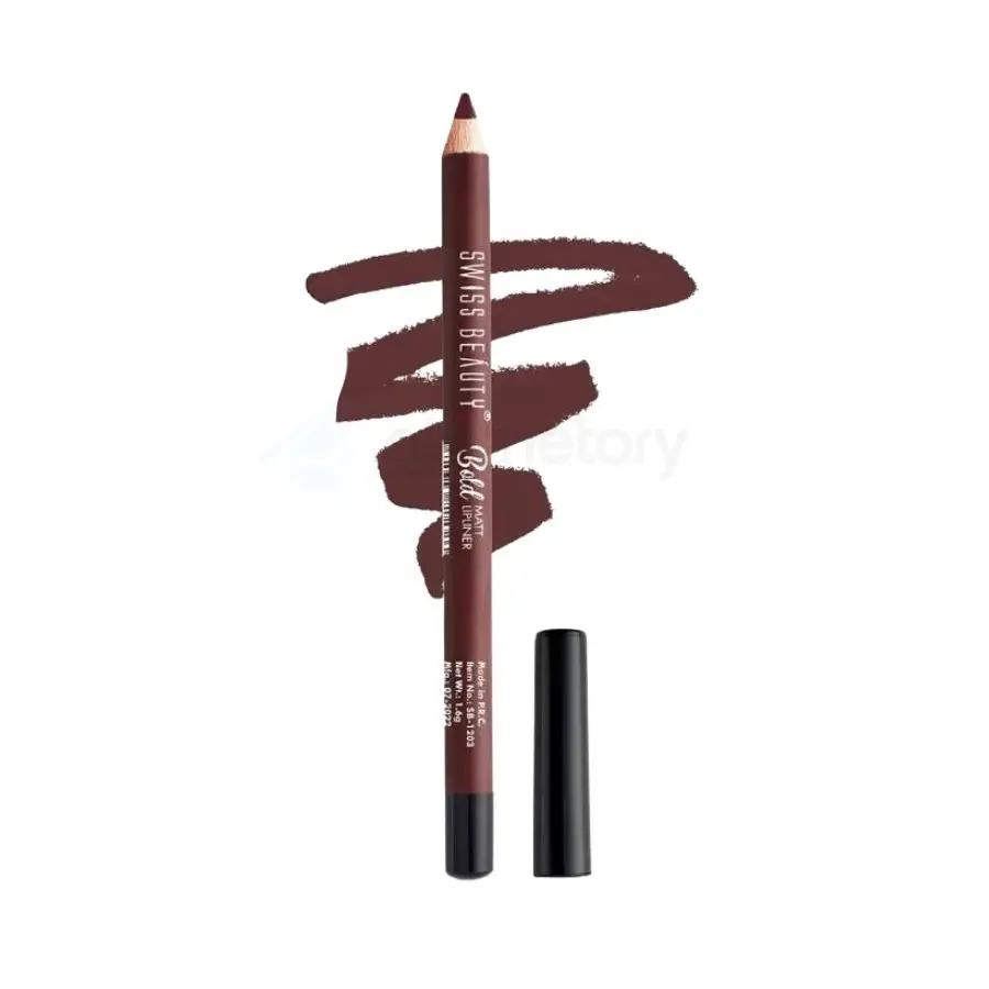 Swiss Beauty Bold Matt Lipliner-12 Dark Chocolate