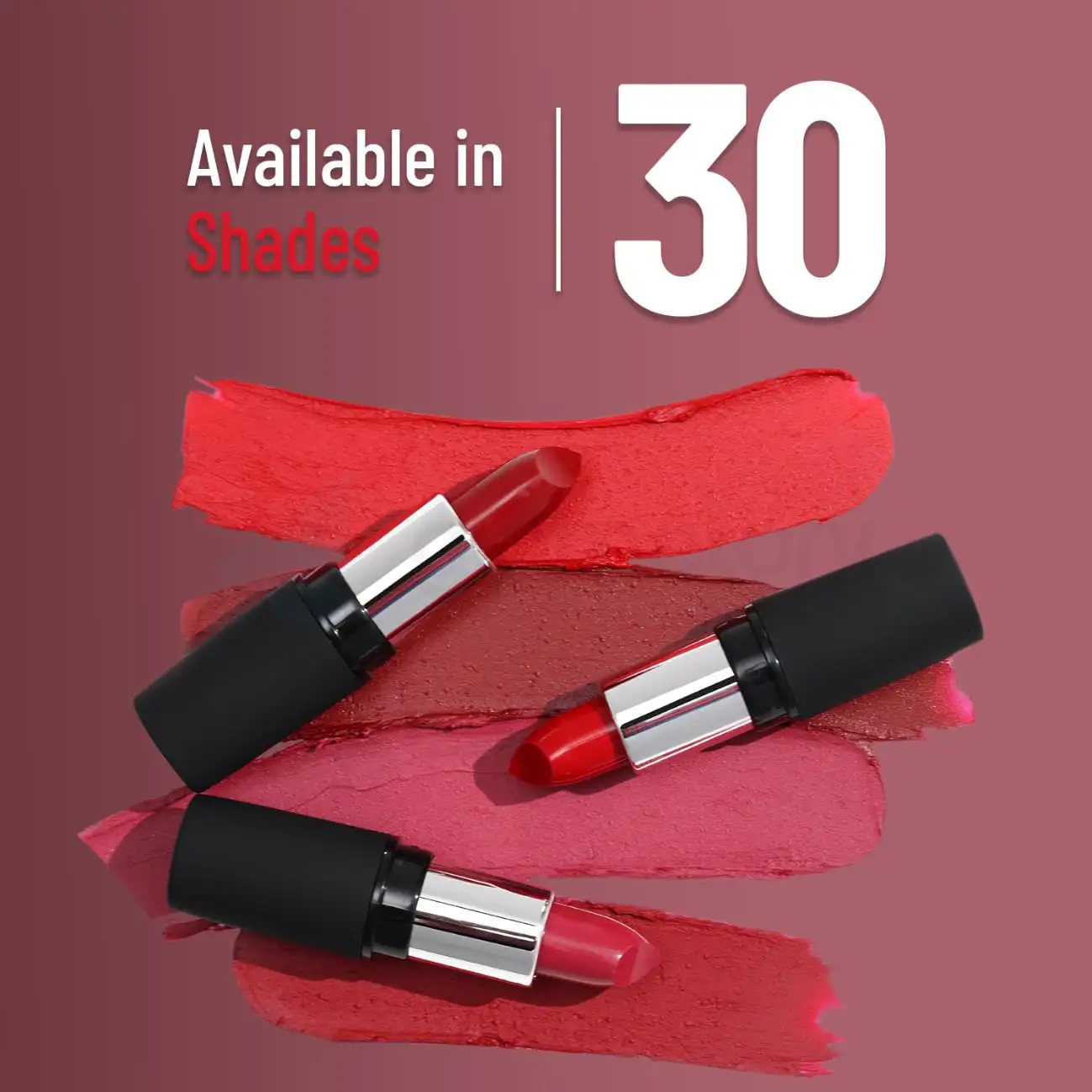 Swiss Beauty Pure Matte Lipstick Raspberry-207 thumbnail 4
