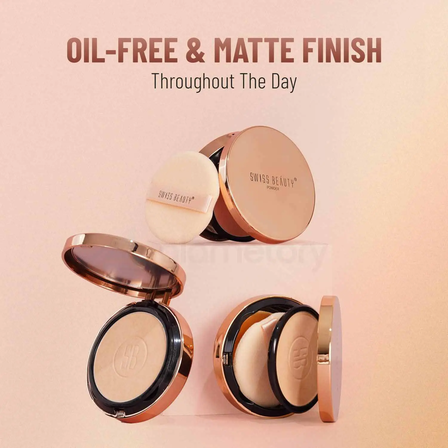 Swiss Beauty Silky & Smooth Compact Powder 02 Natural thumbnail 4