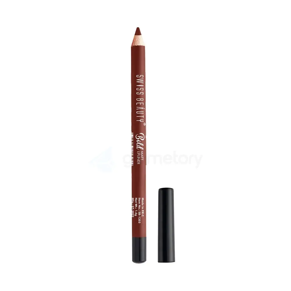 Swiss Beauty Bold Matt Lipliner-06 Cherry Brown