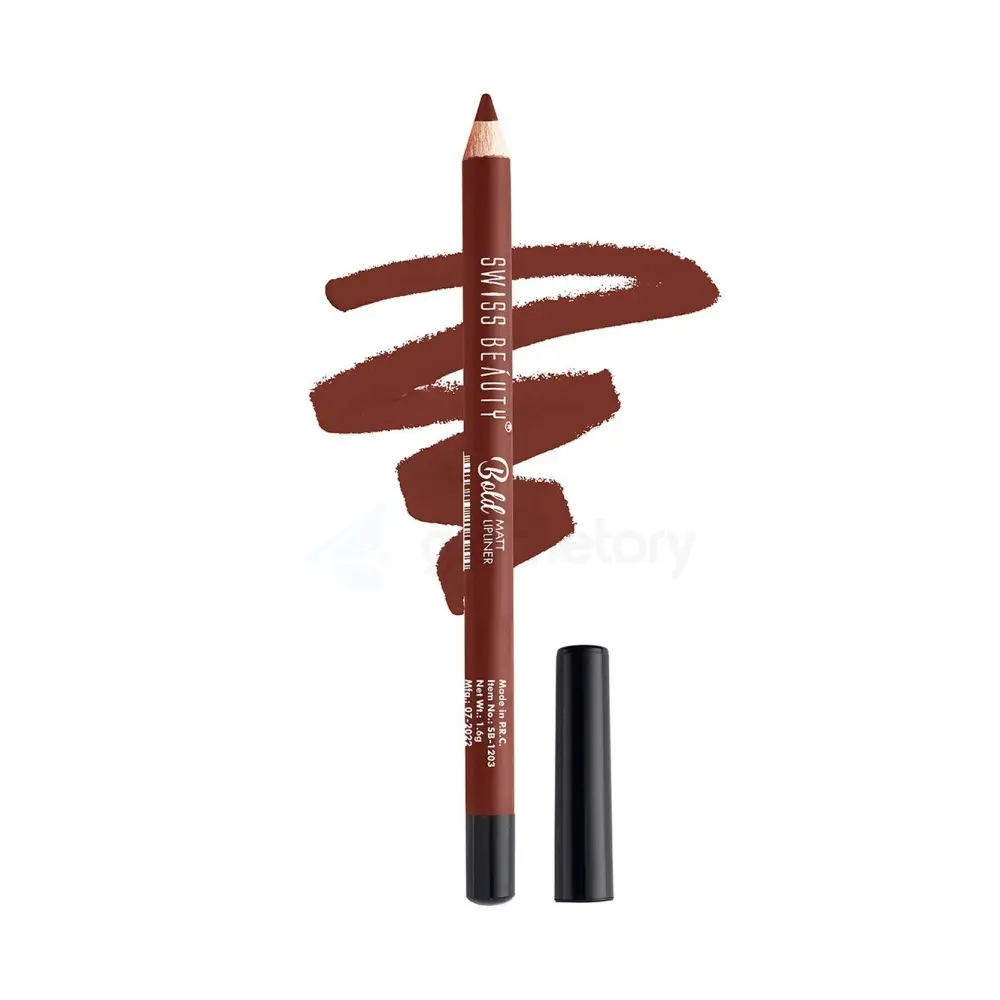 Swiss Beauty Bold Matt Lipliner-06 Cherry Brown