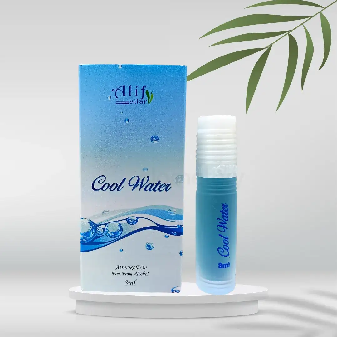 Alif Cool Water Roll On Attar-8ml thumbnail 3
