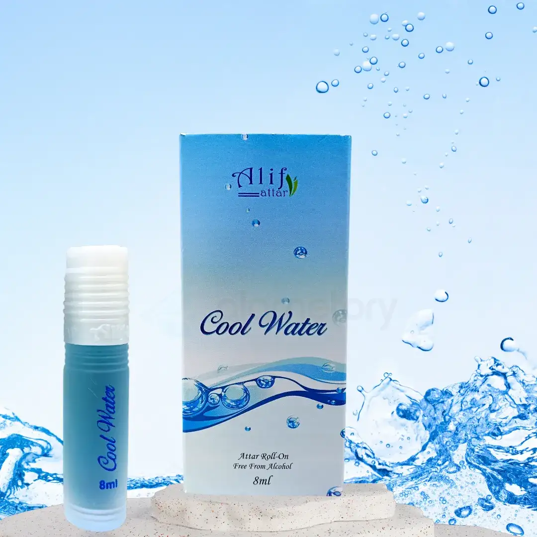 Alif Cool Water Roll On Attar-8ml thumbnail 4