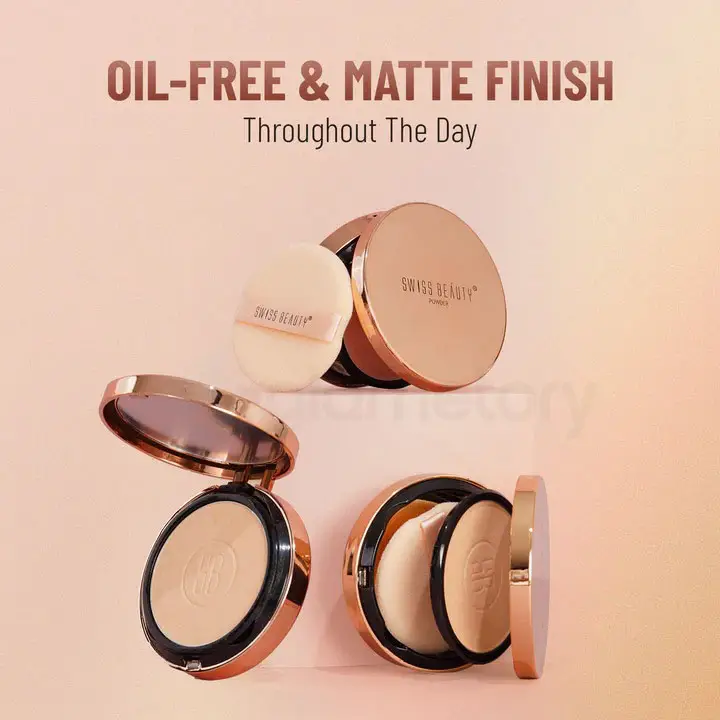 Swiss Beauty Silky & Smooth Compact Powder 04 Natural Beige thumbnail 3