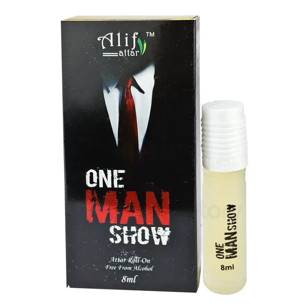 Alif One Man Show Roll On Attar-8ml
