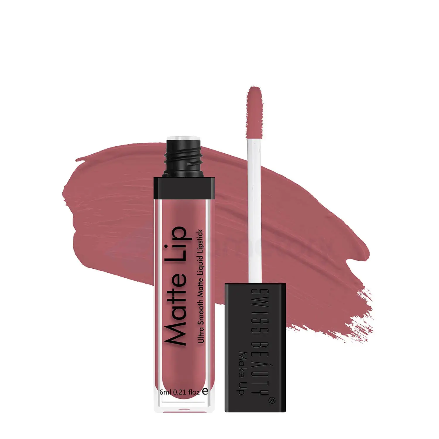 Swiss Beauty Matte Lip Liquid Lipstick- Real Nude 22