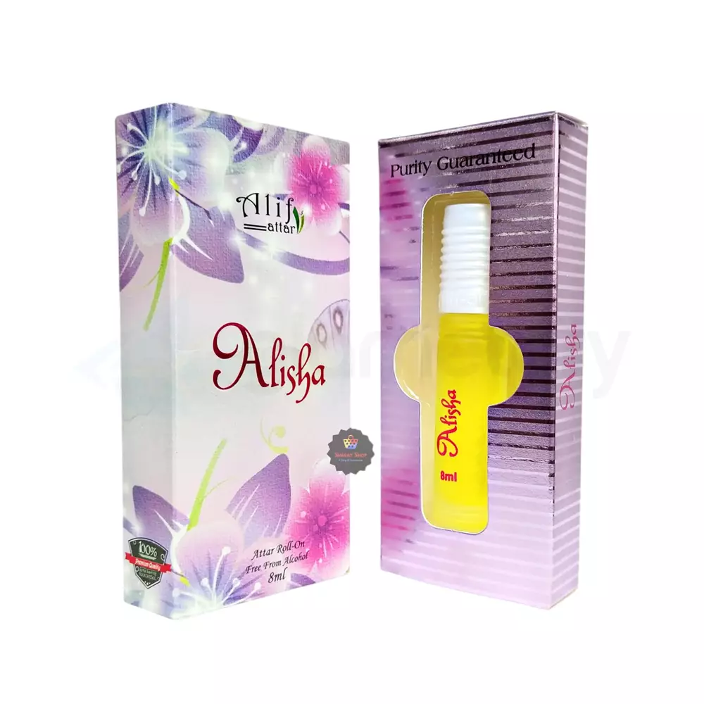 Alif Alisha Roll On Attar-8ml