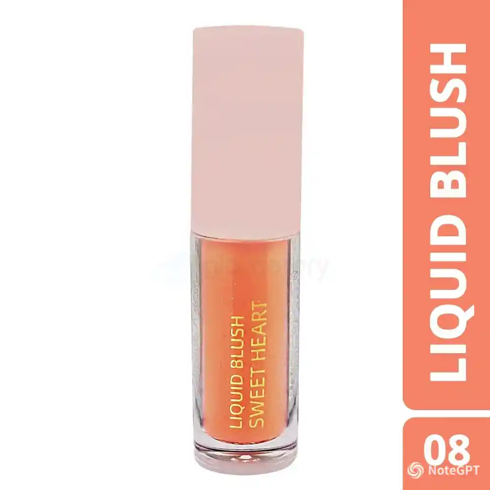 Dragon Ranee Liquid Blush Shade 08 Sweet Heart