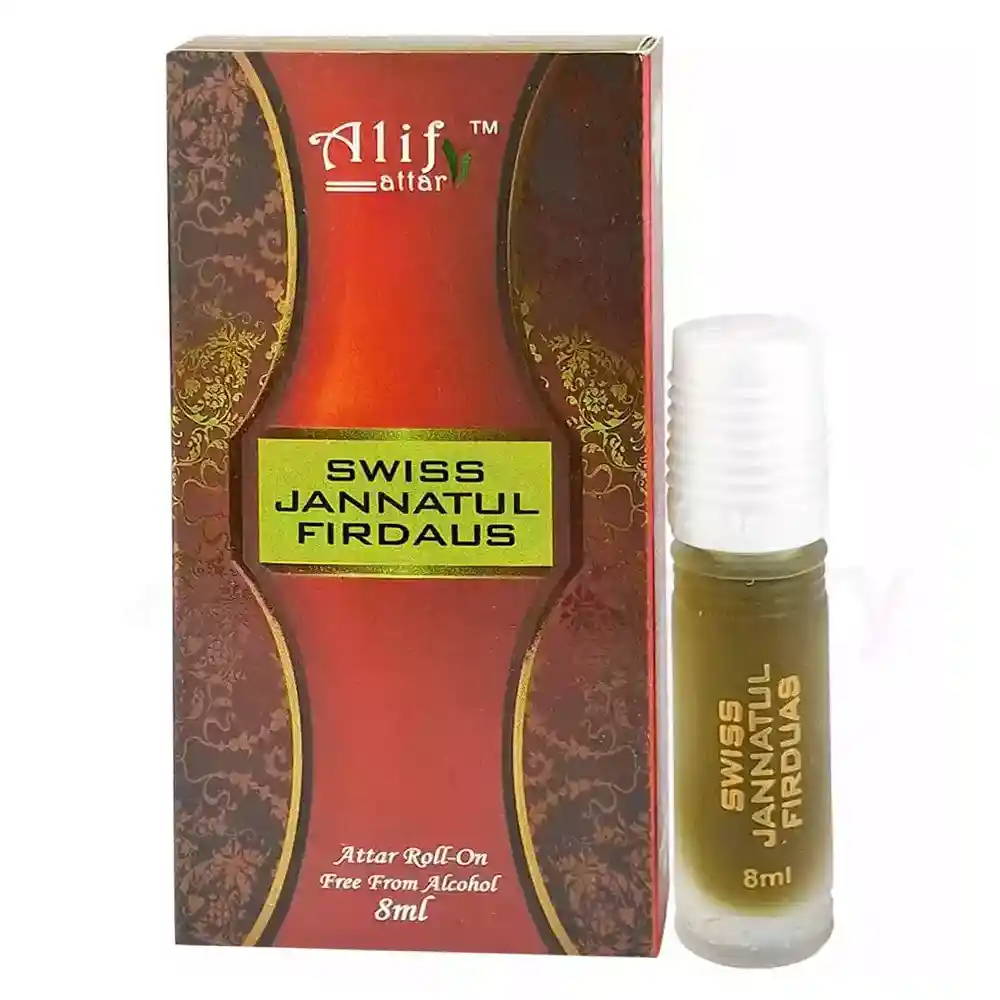 Alif Swiss Jannatul Firdaus Roll On Attar-8ml