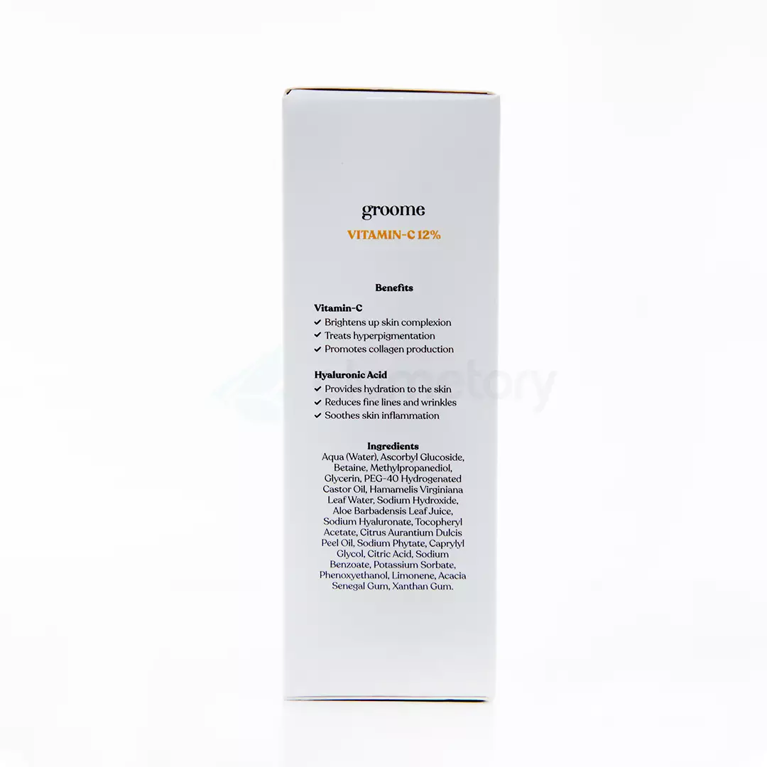 Groome Vitamin-C 12% Glowing Serum-30ml thumbnail 3