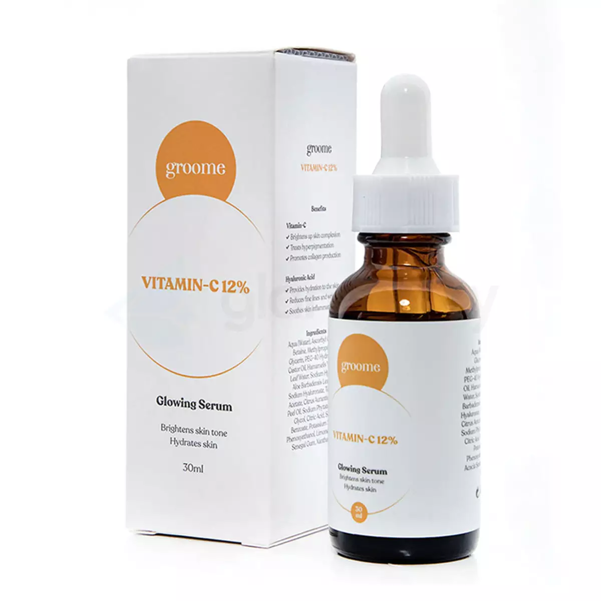Groome Vitamin-C 12% Glowing Serum-30ml thumbnail 4