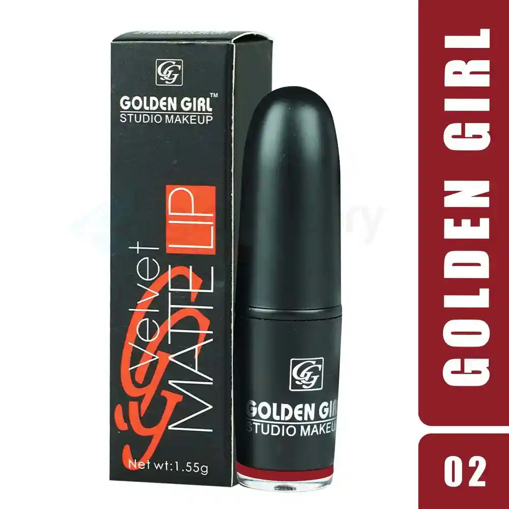Golden Girl Studio Makeup Lipstick 02 Velvet Matte