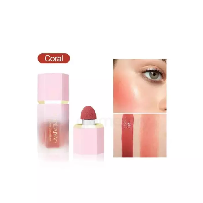 Handaiyan Mousse Liquid Blush Coral-03 thumbnail 3