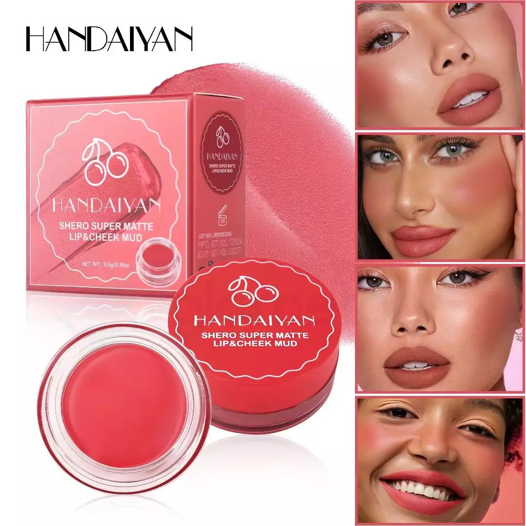 Handaiyan Shero Super Matte Lip & Cheek Mud-04