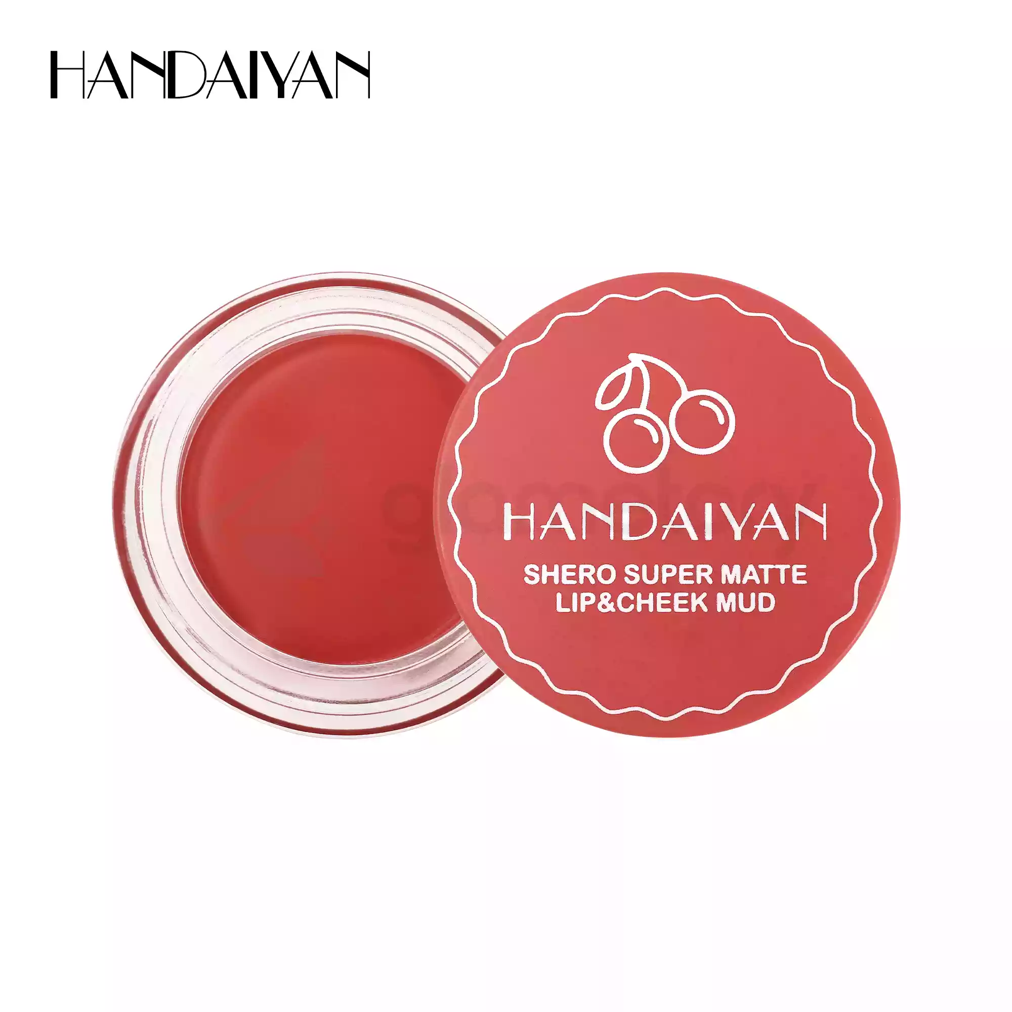 Handaiyan Shero Super Matte Lip & Cheek Mud-04 Reddish Rose