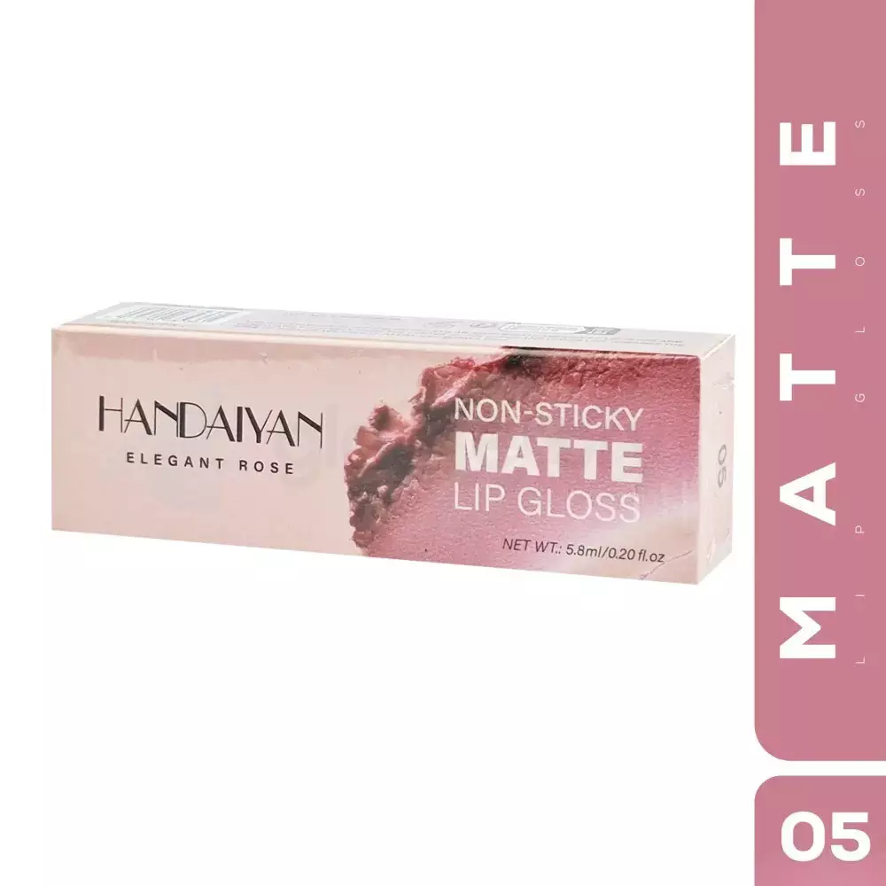 Handaiyan Non-Sticky Matte Lip Gloss Shade-05