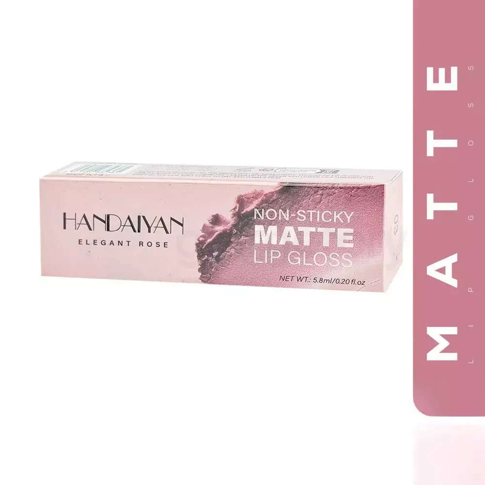 Handaiyan Non-Sticky Matte Lip Gloss Shade-03