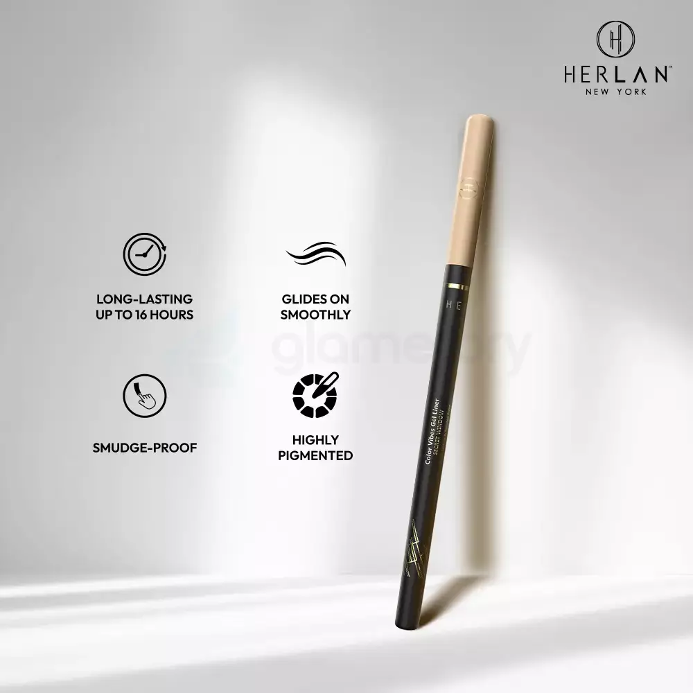 Herlan Color Vibes Smudge Proof Gel Liner Secret Window thumbnail 3