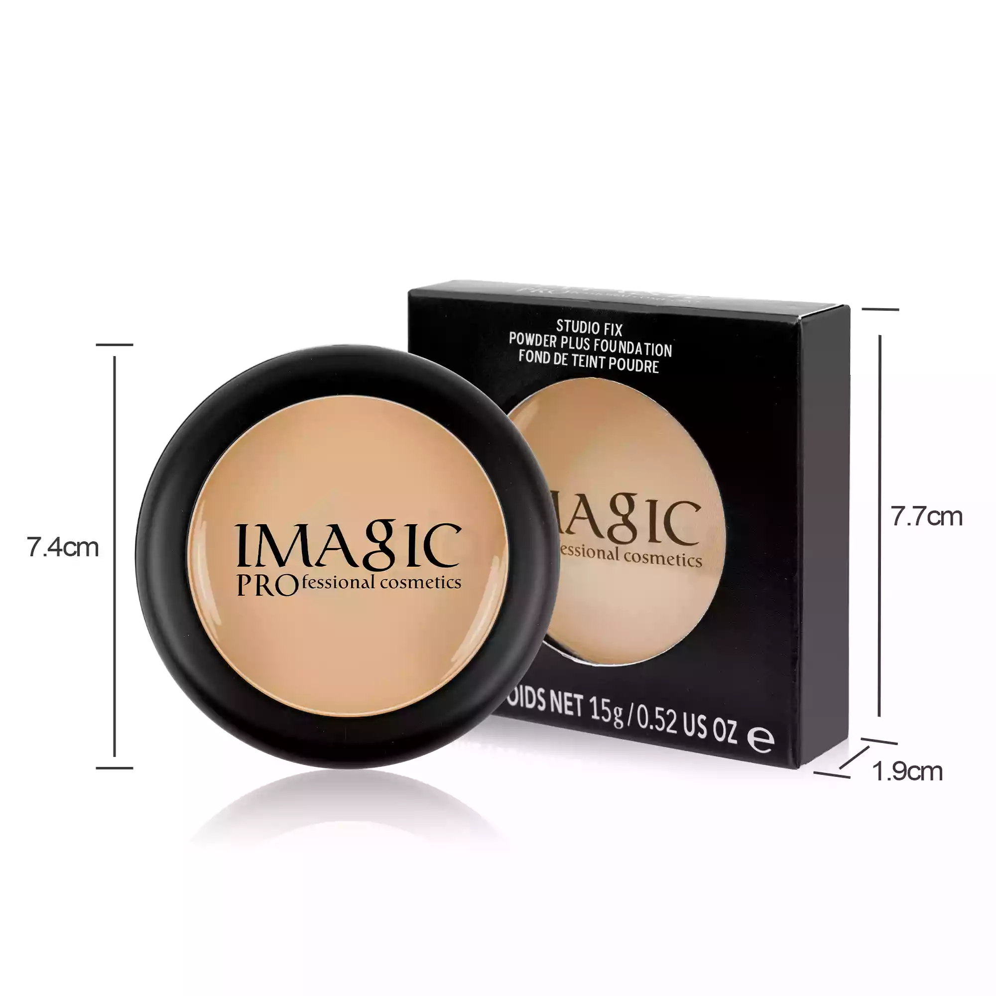 Imagic Studio Fix Powder Plus Foundation-Bright White thumbnail 3