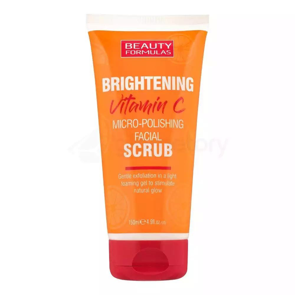 Beauty Formulas Brightening Vitamin C Micro-Polishing Facial Scrub-150ml