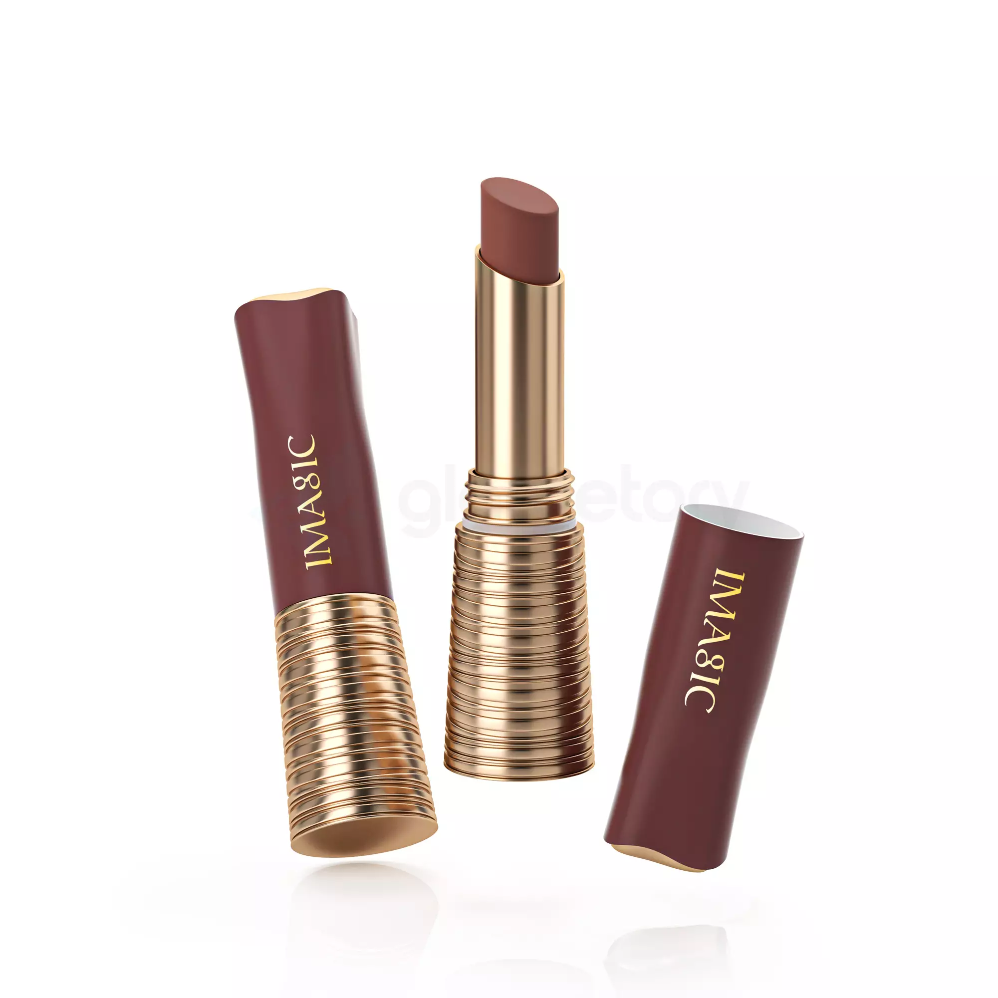 Imagic Waterproof Matte Lipstick-801 Peach Pink thumbnail 3
