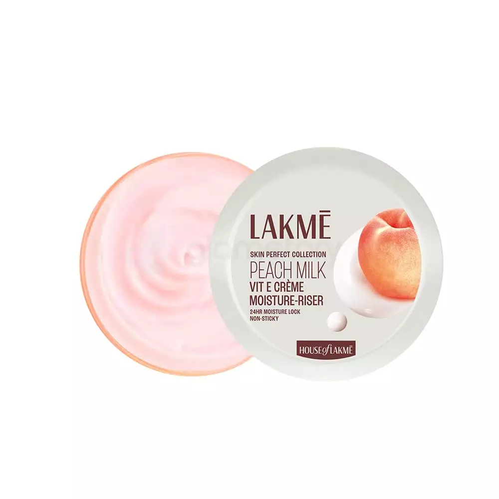 Lakmé Peach Milk Vitamin E Cream Moisturiser-25g