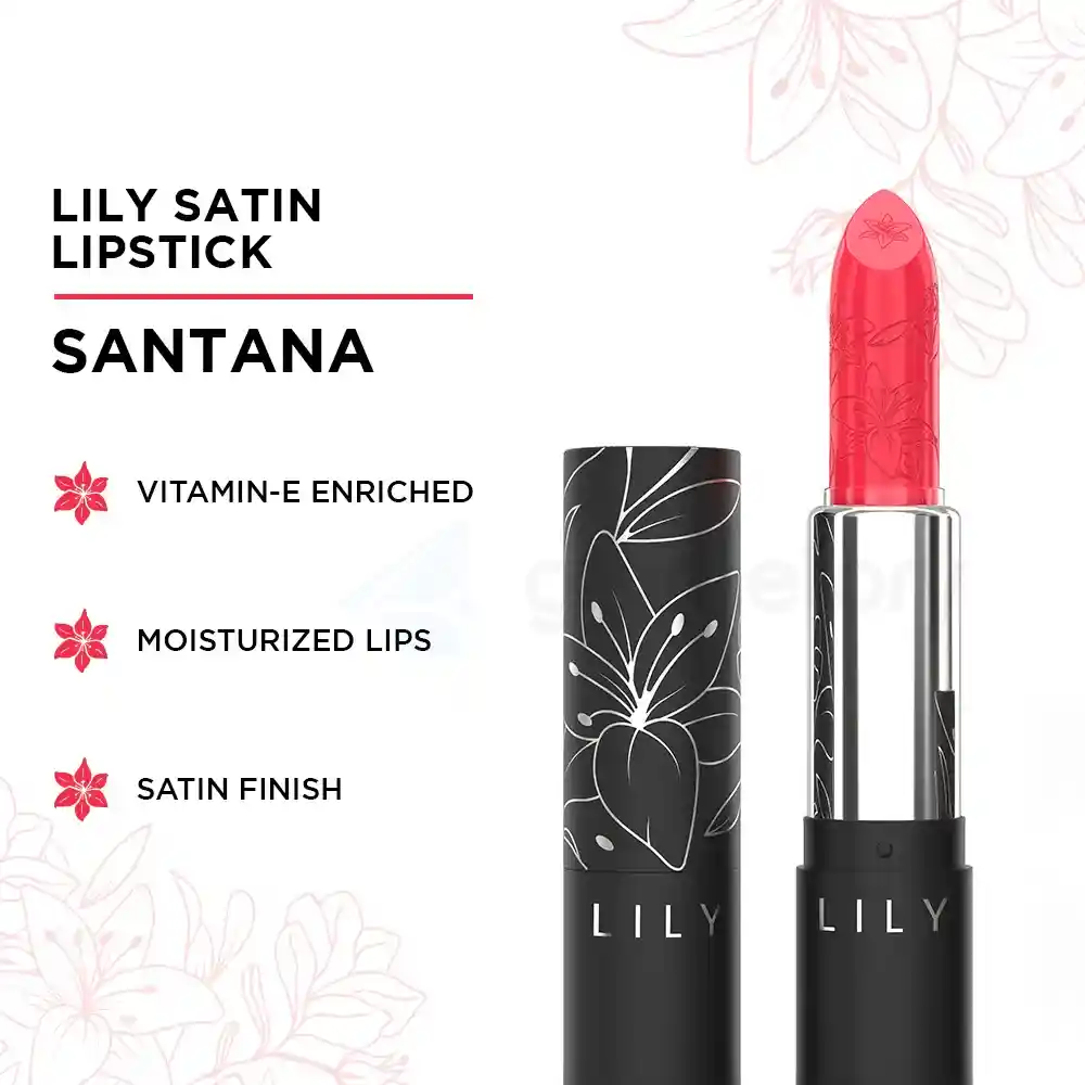 Lily Satin Lipstick 010-Santana thumbnail 4