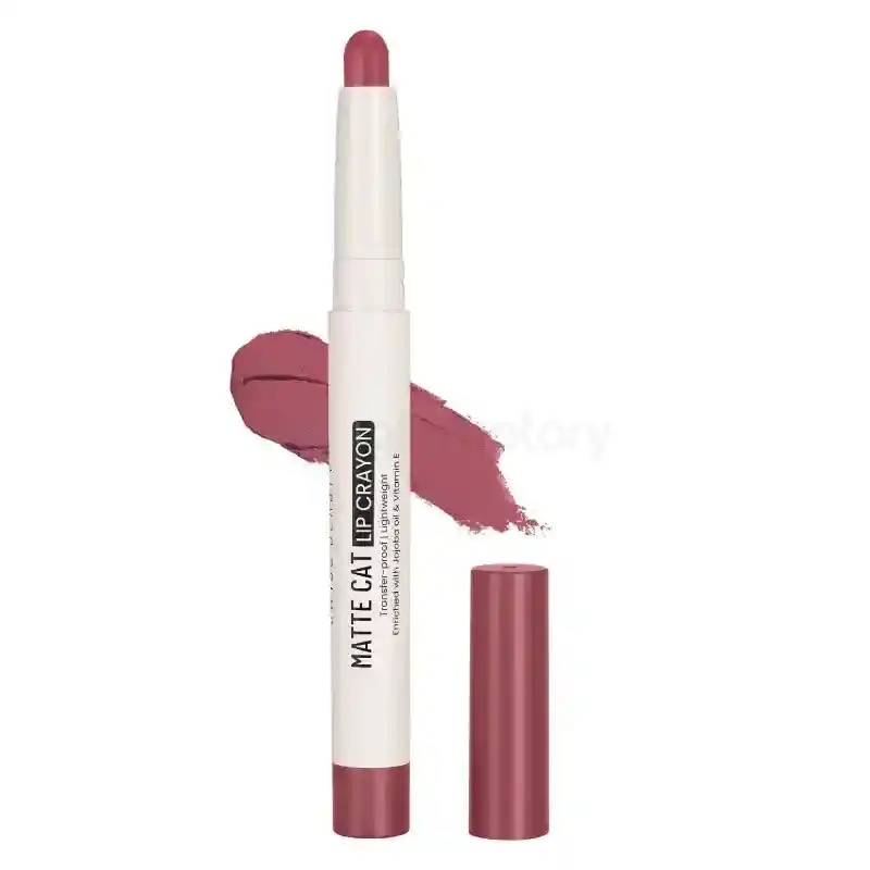 Swiss Beauty Matte Cat Lip Crayon-09 Wild Pink