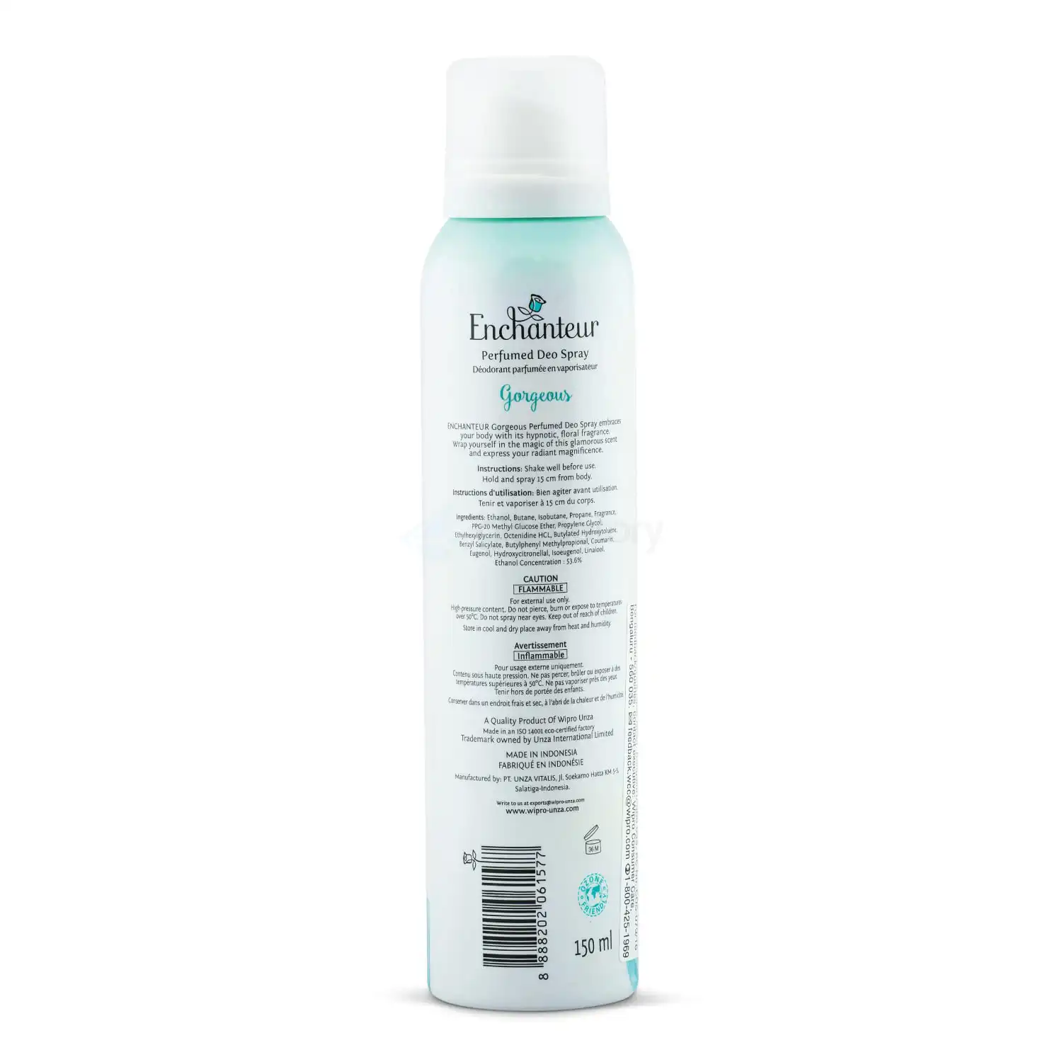 Enchanteur Gorgeous Perfumed Deo Spray-150ml thumbnail 3