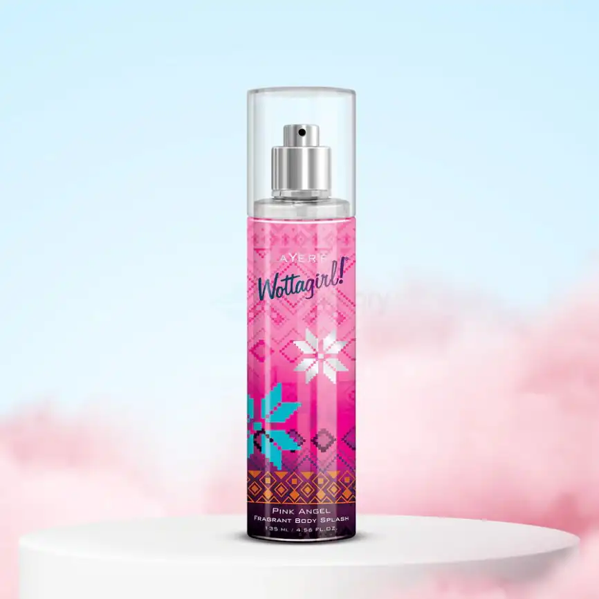 Layer'r Wottagirl Pink Angel Fragrant Body Splash-135ml thumbnail 3