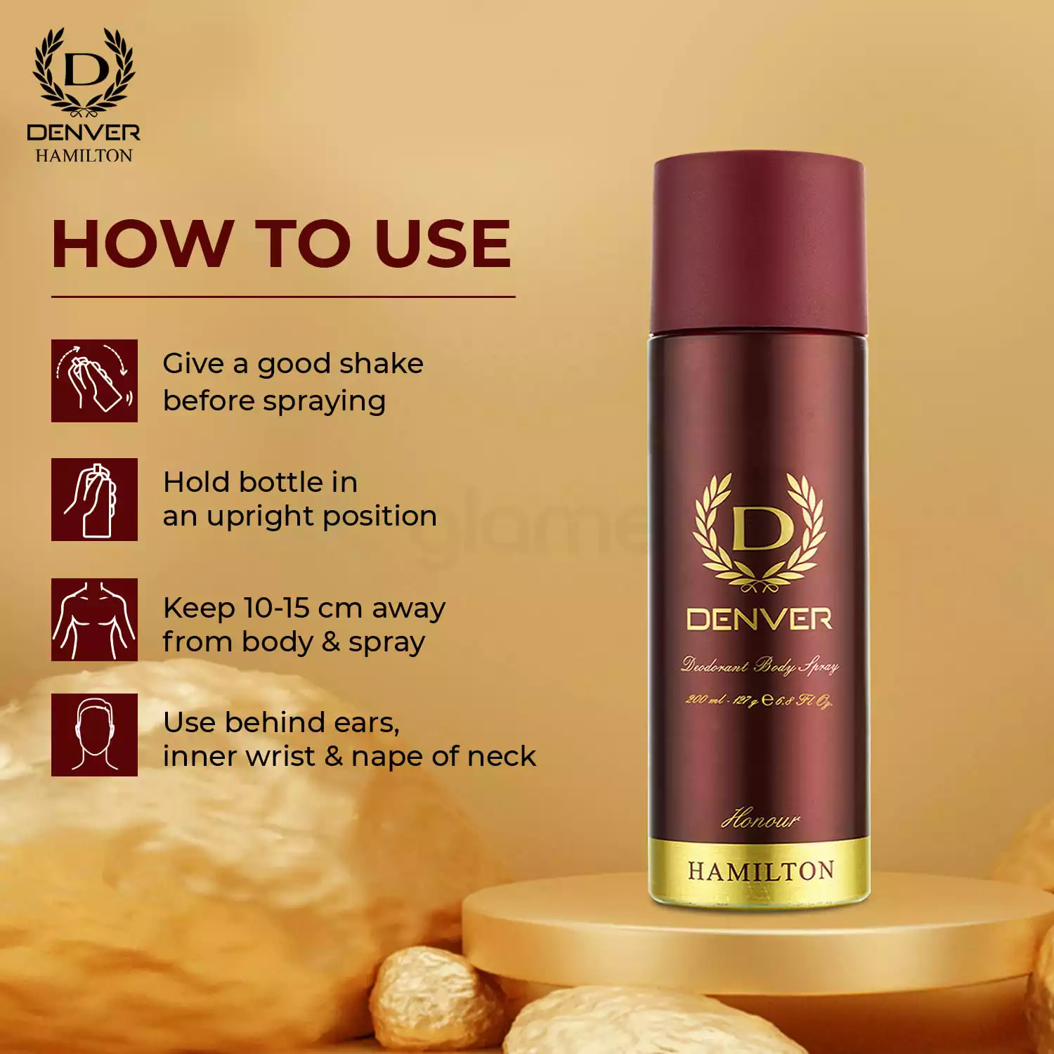 Denver Deodorant Body Spray Honour-165ml thumbnail 7
